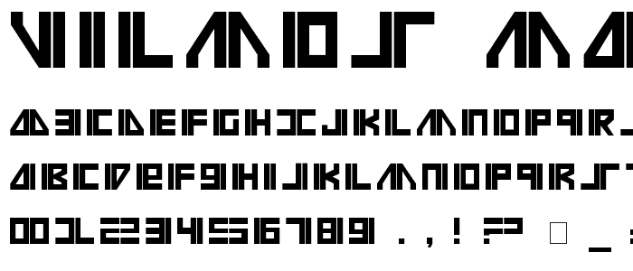 Vilmos Magyar font